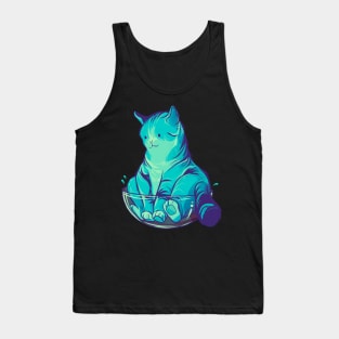 If it fits, it sits! (funny alien cat) Tank Top